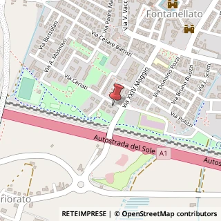 Mappa Via Ceriati, 1, 43012 Fontanellato, Parma (Emilia Romagna)