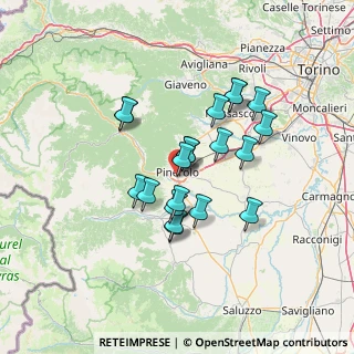 Mappa Via Saluzzo, 10060 Pinerolo TO, Italia (11.197)