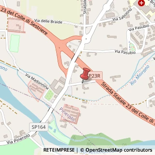 Mappa Stradale San Secondo, 83, 10064 Pinerolo, Torino (Piemonte)