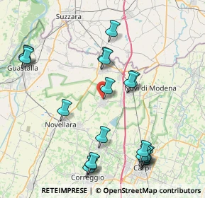 Mappa Via IV Novembre, 42042 Fabbrico RE, Italia (9.4025)