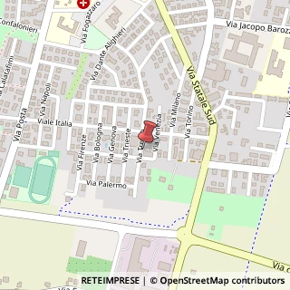 Mappa Via Trento, 2, 41037 Mirandola, Modena (Emilia Romagna)