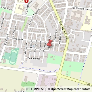 Mappa Via Venezia, 6, 41037 Mirandola, Modena (Emilia Romagna)