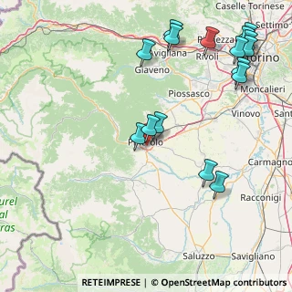 Mappa Via F. Raviolo, 10064 Pinerolo TO, Italia (21.02438)