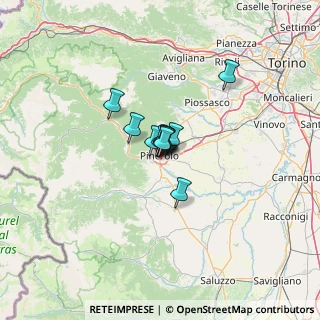 Mappa Via F. Raviolo, 10064 Pinerolo TO, Italia (5.51273)