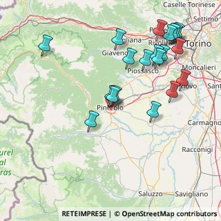 Mappa Via Luigi Tessore, 10064 Pinerolo TO, Italia (18.17)