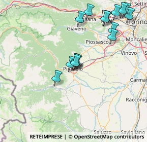 Mappa Via Luigi Tessore, 10064 Pinerolo TO, Italia (17.26933)