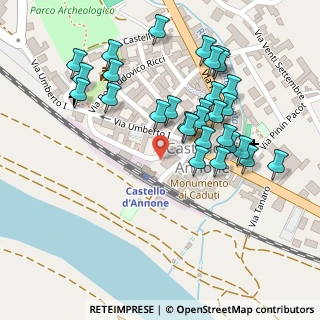 Mappa Piazza Stazione, 14034 Castello di Annone AT, Italia (0.12345)
