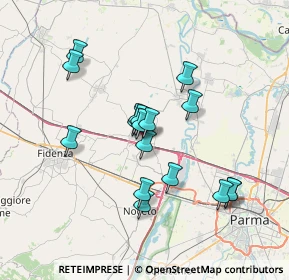 Mappa Frazione Ghiara Sabbioni, 43012 Fontanellato PR, Italia (6.18588)