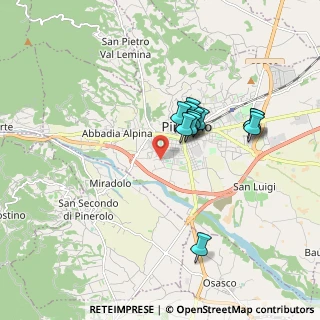 Mappa Via Gorizia, 10064 Pinerolo TO, Italia (1.4725)