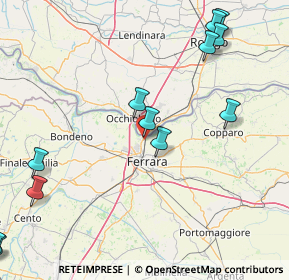 Mappa Piazza Bruno Buozzi, 44123 Ferrara FE, Italia (23.89077)