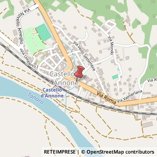 Mappa Via Roma,  84, 14034 Castello di Annone, Asti (Piemonte)