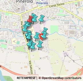 Mappa Via Giacomo Puccini, 10064 Pinerolo TO, Italia (0.3435)