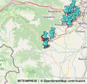 Mappa Via Colombini, 10064 Pinerolo TO, Italia (16.65222)