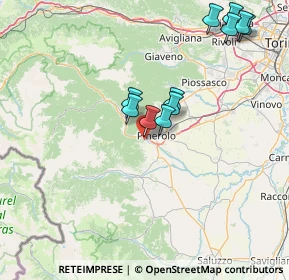 Mappa Via Colombini, 10064 Pinerolo TO, Italia (15.36455)