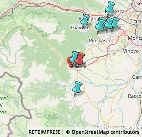 Mappa Via Colombini, 10064 Pinerolo TO, Italia (13.67727)