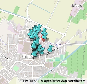 Mappa Via Carso, 42042 Fabbrico RE, Italia (0.27857)