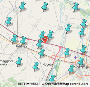 Mappa 43012 Fontanellato PR, Italia (10.407)