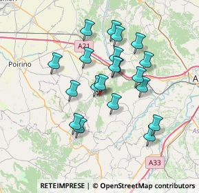 Mappa Strada Provinciale, 14012 Ferrere AT, Italia (6.247)