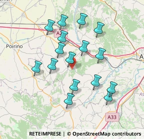 Mappa Strada Provinciale, 14012 Ferrere AT, Italia (6.90813)