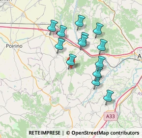 Mappa Strada Provinciale, 14012 Ferrere AT, Italia (6.46385)