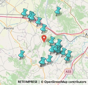 Mappa Strada Provinciale, 14012 Ferrere AT, Italia (7.689)
