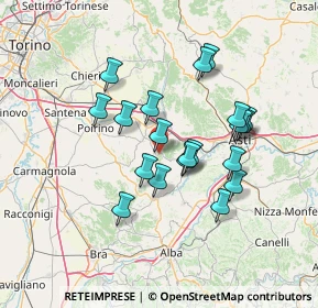 Mappa Strada Provinciale, 14012 Ferrere AT, Italia (12.097)