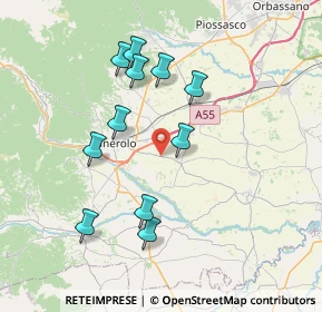 Mappa Strada Provinciale, 10064 Pinerolo TO, Italia (7.15091)