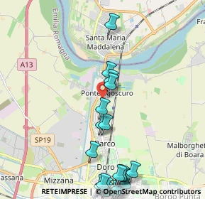 Mappa Via del Risorgimento, 44123 Ferrara FE, Italia (2.6935)