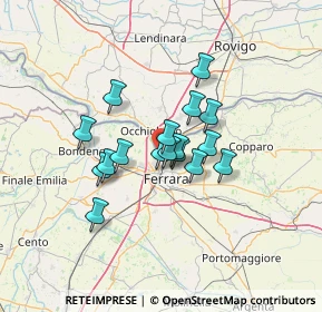 Mappa Via del Risorgimento, 44123 Ferrara FE, Italia (9.36176)