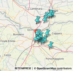 Mappa 44123 Pontelagoscuro FE, Italia (10.26176)