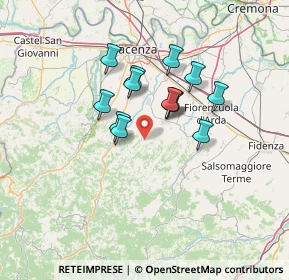 Mappa Frazione Rizzolo, 29019 San Giorgio piacentino PC, Italia (10.39615)