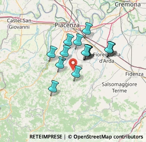 Mappa Frazione Rizzolo, 29019 San Giorgio piacentino PC, Italia (9.95)