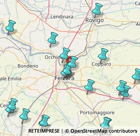 Mappa Via Calzolai, 44123 Ferrara FE, Italia (21.486)