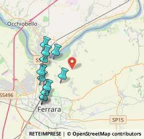Mappa Via Calzolai, 44123 Ferrara FE, Italia (3.72)
