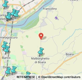 Mappa Via Calzolai, 44123 Ferrara FE, Italia (3.74667)