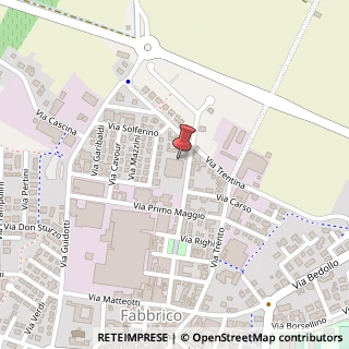 Mappa Via Edmondo de Amicis, 47, 42042 Fabbrico, Reggio nell'Emilia (Emilia Romagna)