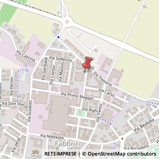 Mappa Via Edmondo de Amicis, 58, 42042 Fabbrico, Reggio nell'Emilia (Emilia Romagna)
