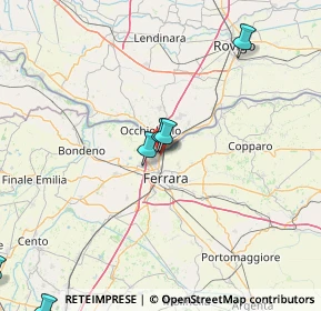 Mappa Via Mulino del Po, 44123 Ferrara FE, Italia (36.91444)