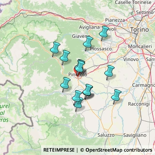 Mappa ENI Station pv.55505 Via Saluzzo, 10064 Pinerolo TO, Italia (10.66933)