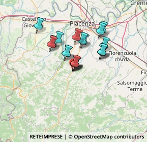 Mappa Via G. Rocca, 29028 Ponte dell'Olio PC, Italia (10.08737)