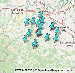 Mappa Via G. Rocca, 29028 Ponte dell'Olio PC, Italia (9.324)
