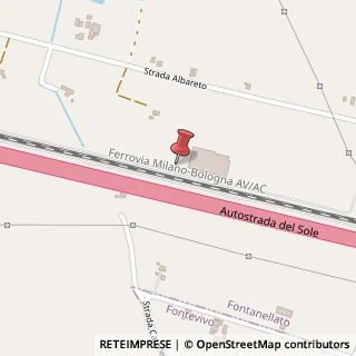 Mappa Strada Albareto, 128, 43012 Fontanellato, Parma (Emilia Romagna)