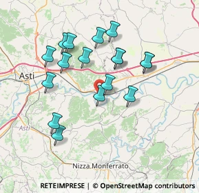 Mappa Via G. Garibaldi, 14030 Cerro Tanaro AT, Italia (6.81824)