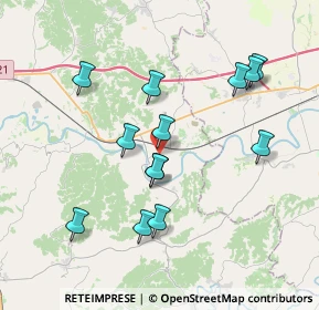 Mappa Via G. Garibaldi, 14030 Cerro Tanaro AT, Italia (3.67692)