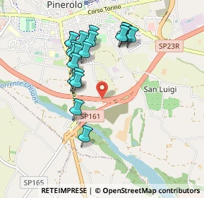 Mappa SP23R, 10064 Pinerolo TO, Italia (0.9045)