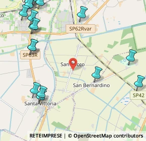 Mappa Via Vioni, 42016 Guastalla RE, Italia (3.2195)