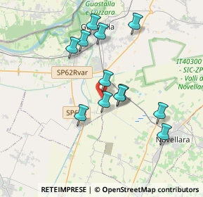 Mappa Via Vioni, 42016 Guastalla RE, Italia (3.33)