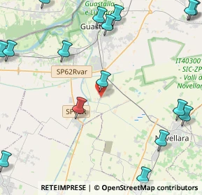 Mappa Via Vioni, 42016 Guastalla RE, Italia (6.9445)