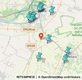 Mappa Via Vioni, 42016 Guastalla RE, Italia (4.54714)