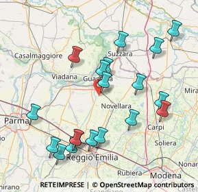 Mappa Via Vioni, 42016 Guastalla RE, Italia (17.00737)